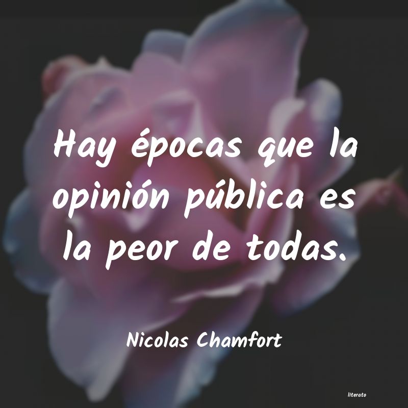 Frases de Nicolas Chamfort