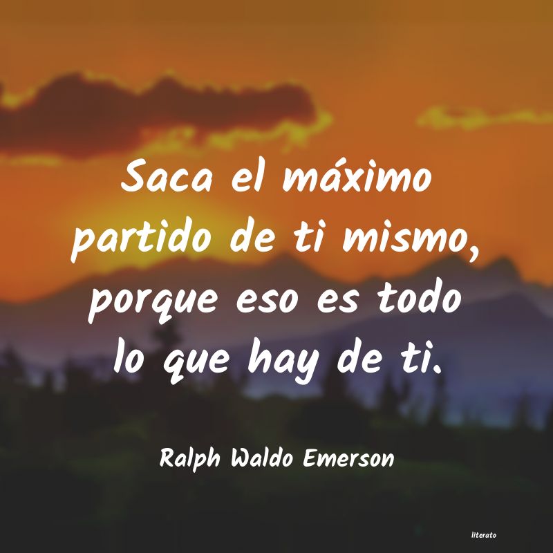 Frases de Ralph Waldo Emerson