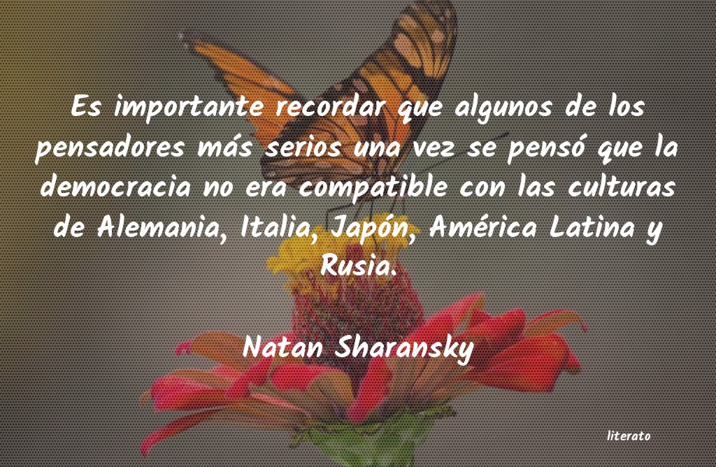 frases de Natan Sharansky