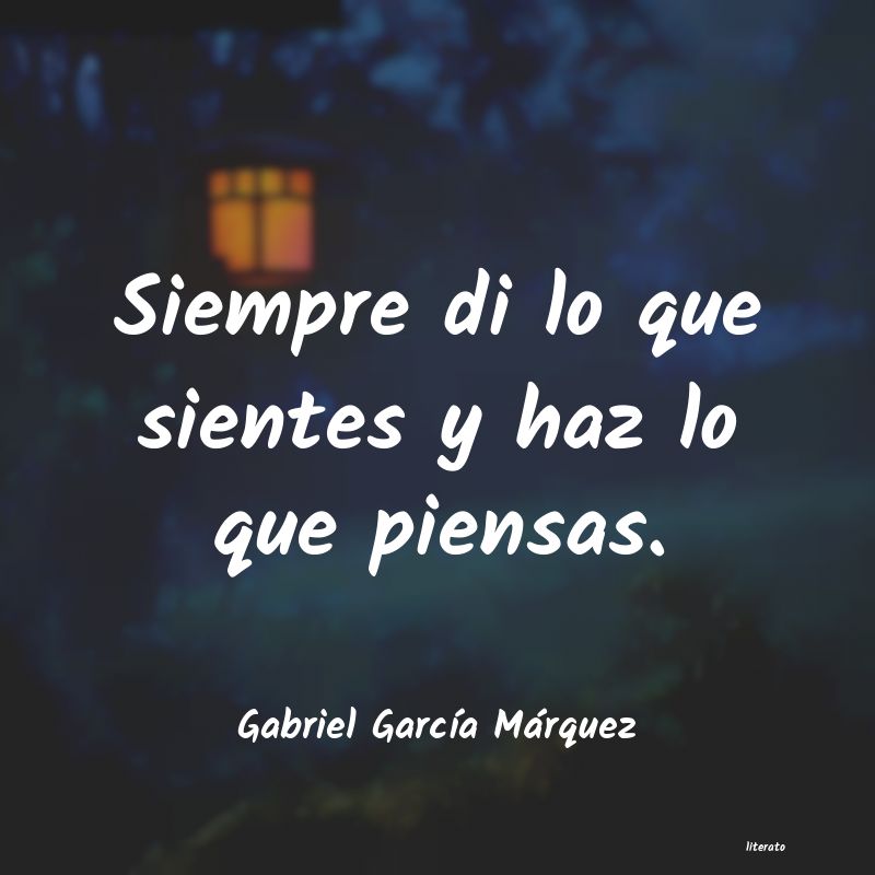 Frases de Gabriel García Márquez