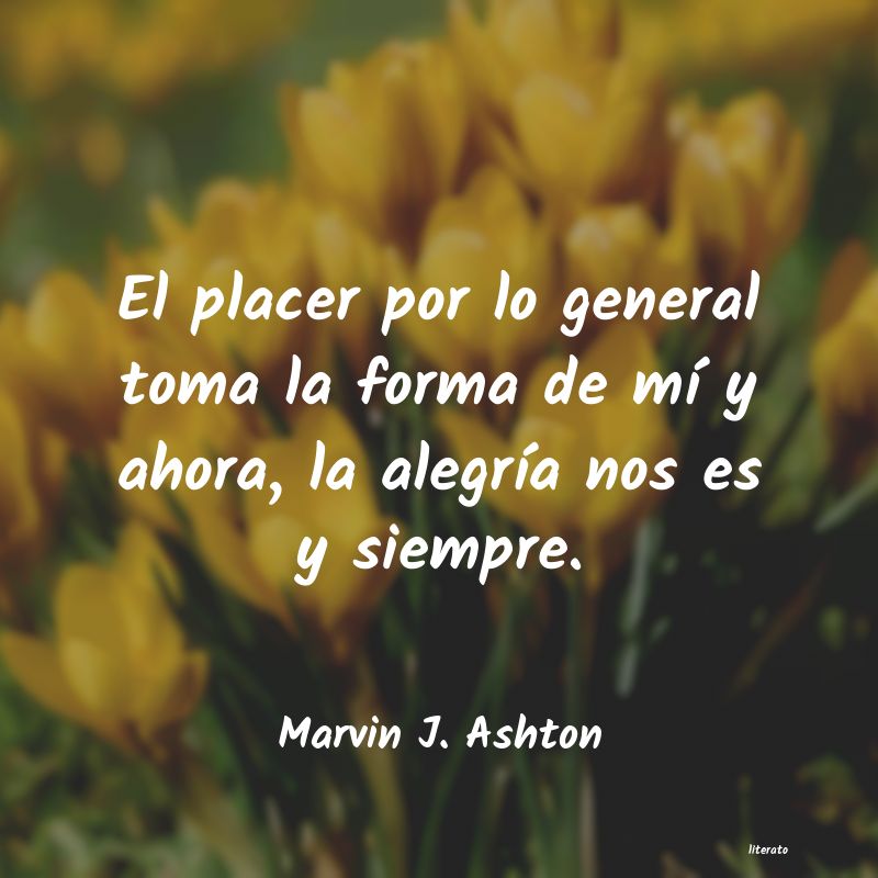frases de Marvin J. Ashton