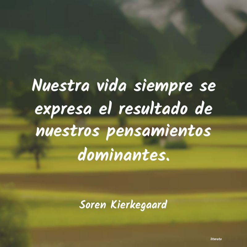 Frases de Soren Kierkegaard