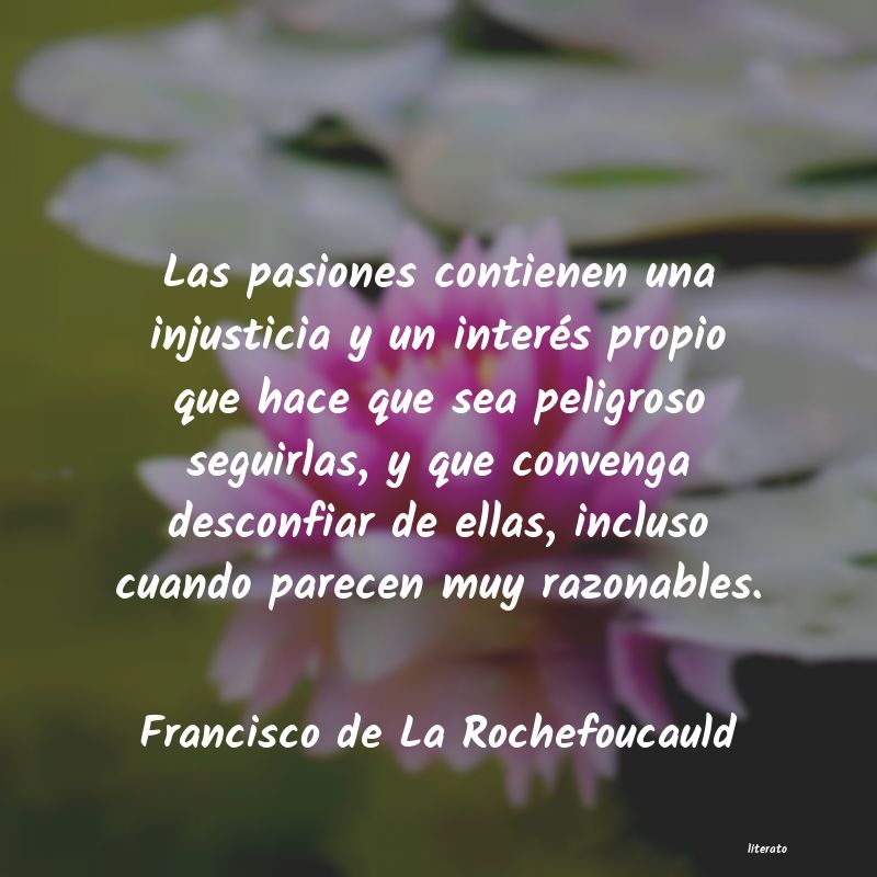 Frases de Francisco de La Rochefoucauld