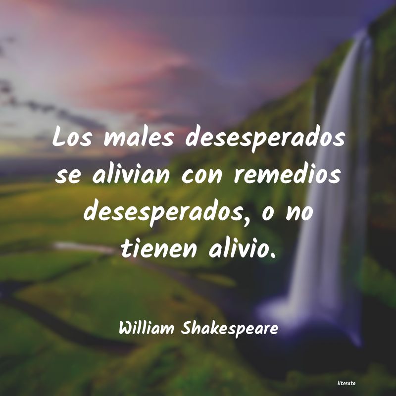 frases de William Shakespeare