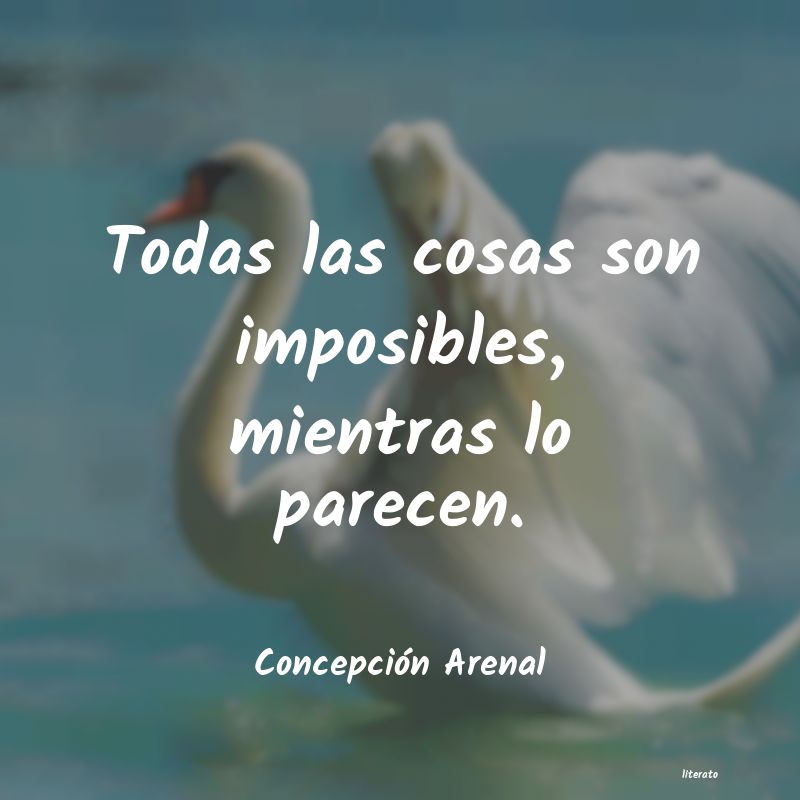 Frases de Concepción Arenal