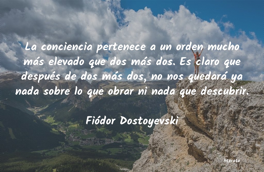 Frases de Fiódor Dostoyevski