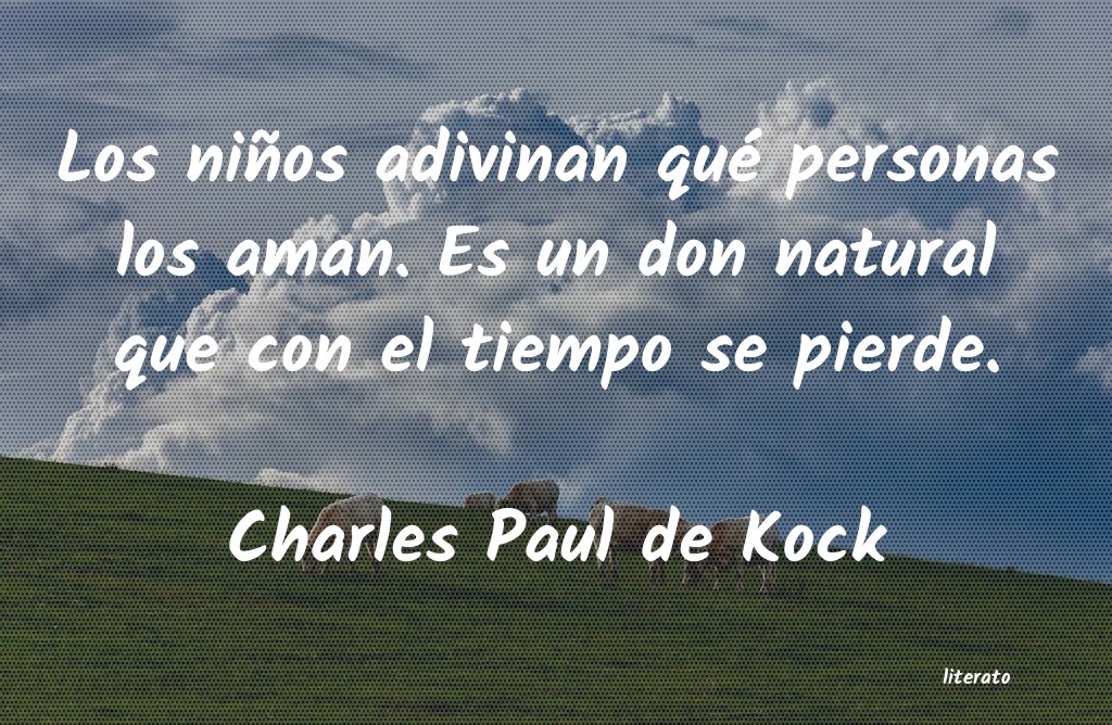 Frases de Charles Paul de Kock