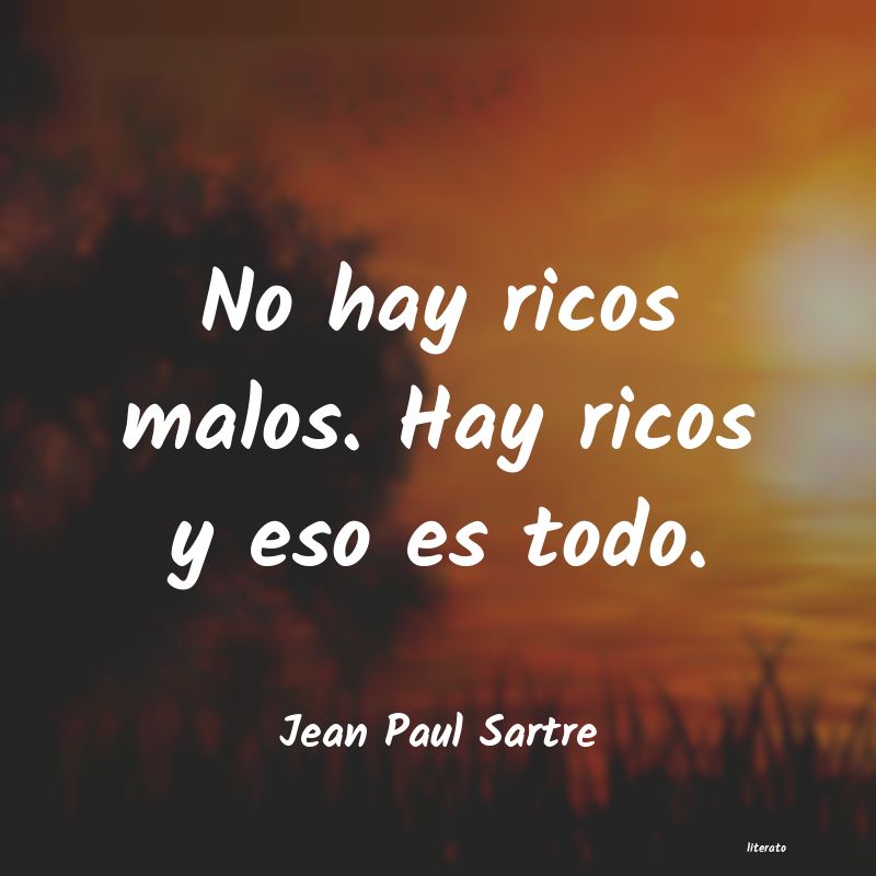 frases de Jean Paul Sartre