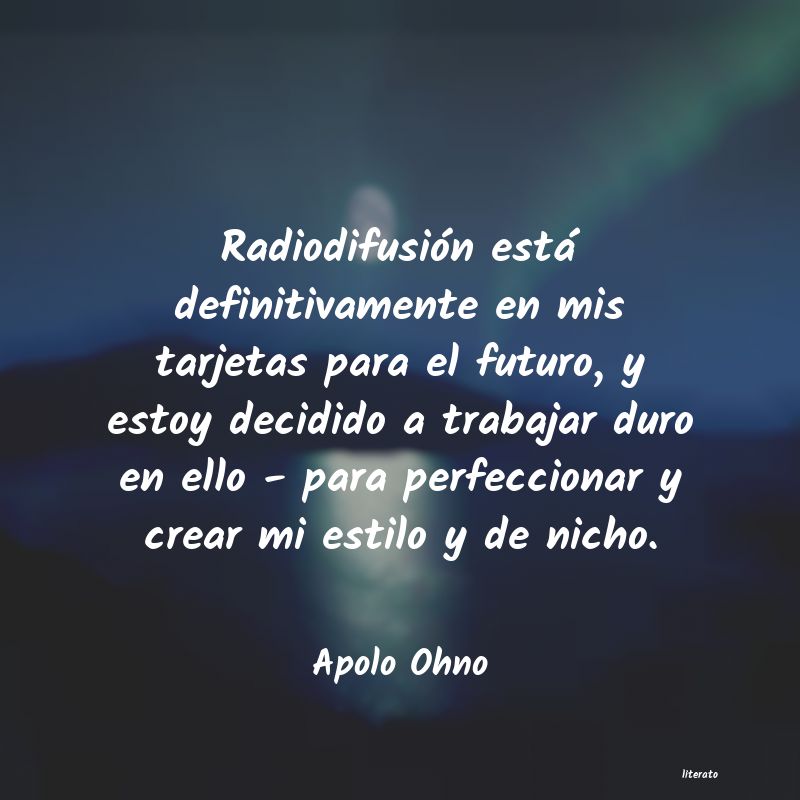 frases de Apolo Ohno