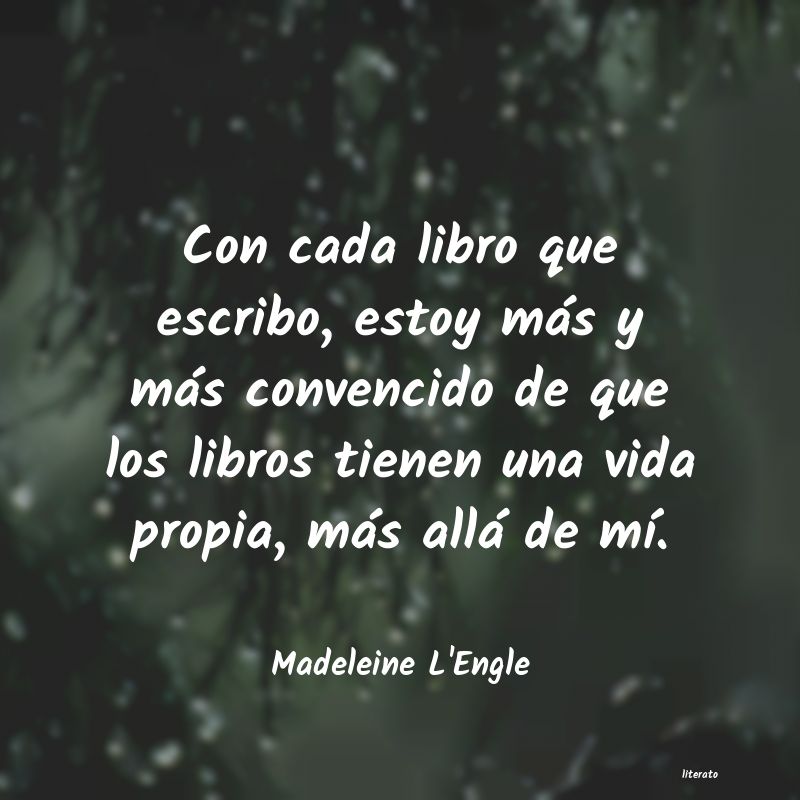 frases de Madeleine L'Engle