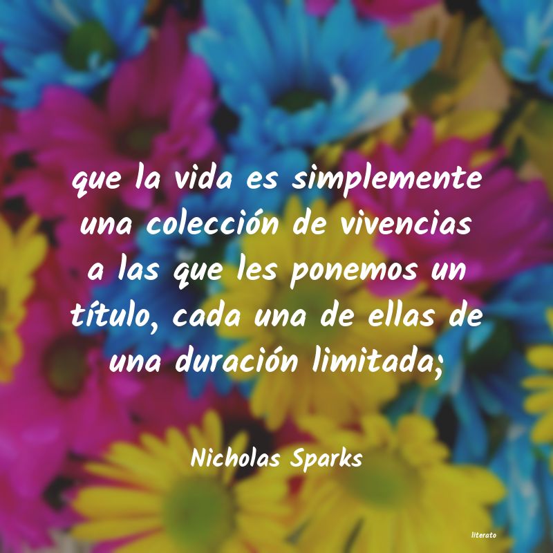 Frases de Nicholas Sparks