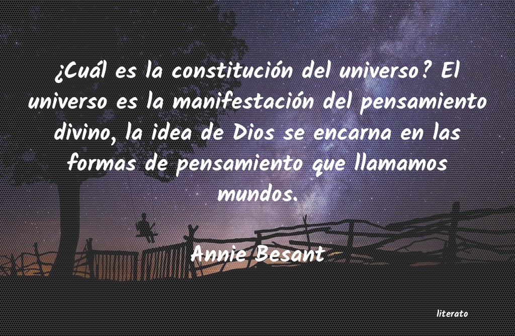 Frases de Annie Besant