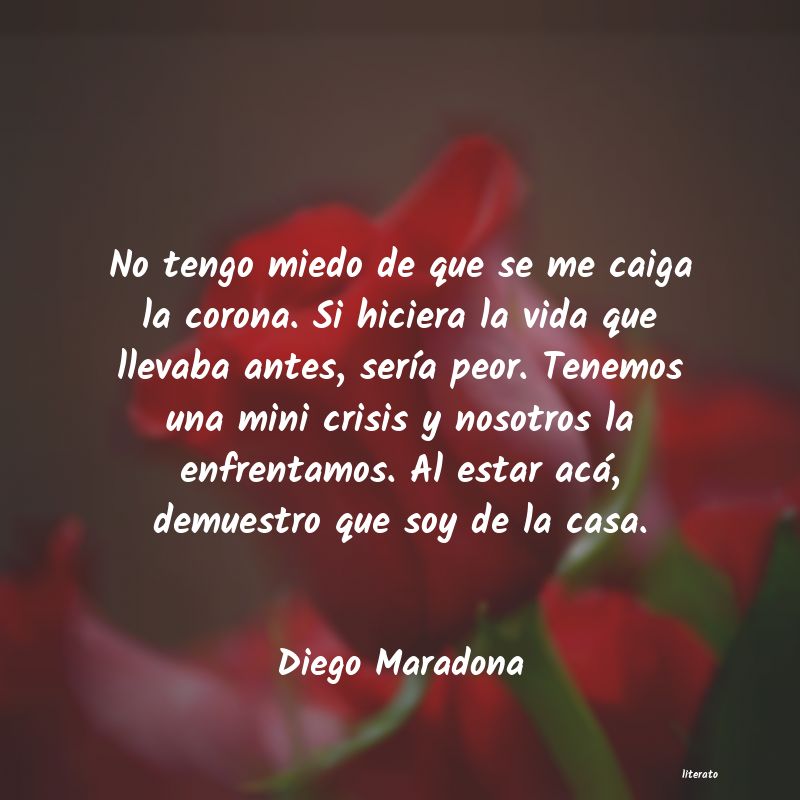 frases de Diego Maradona