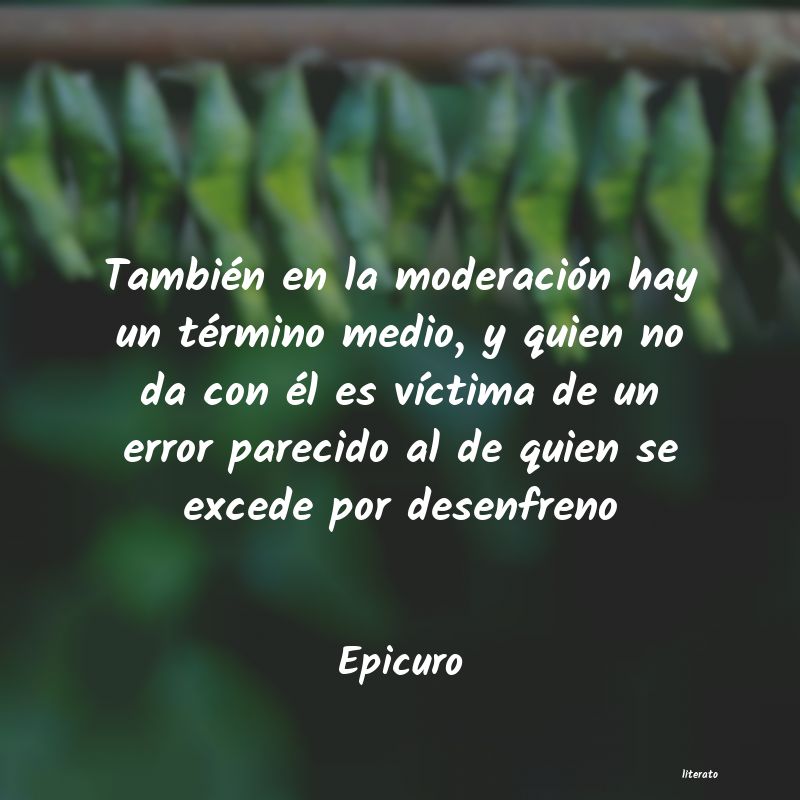 Frases de Epicuro