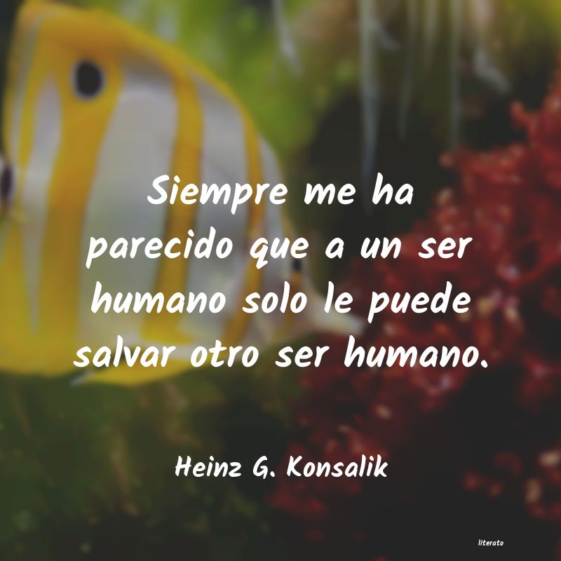 frases de Heinz G. Konsalik