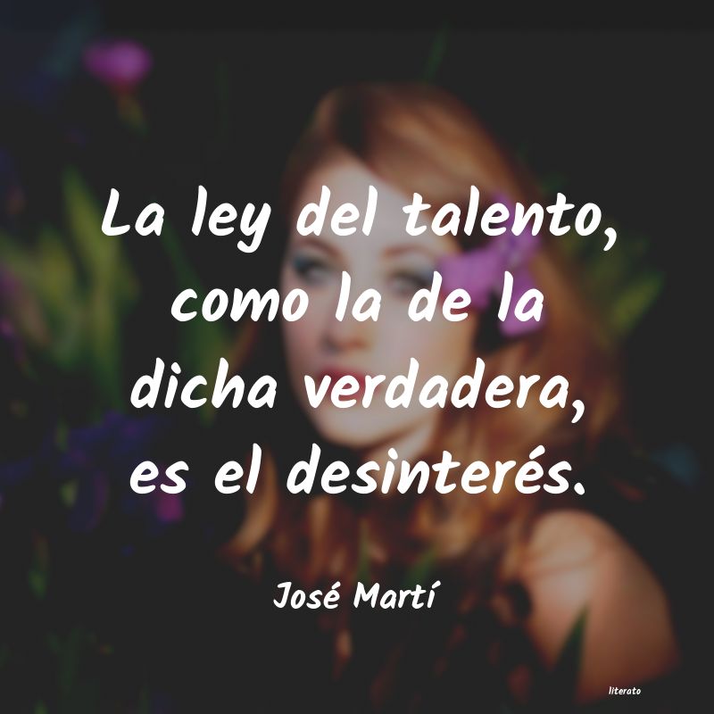 Frases de José Martí