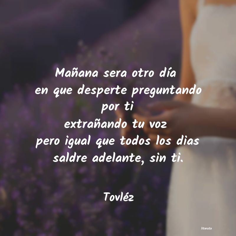 frases de Tovléz