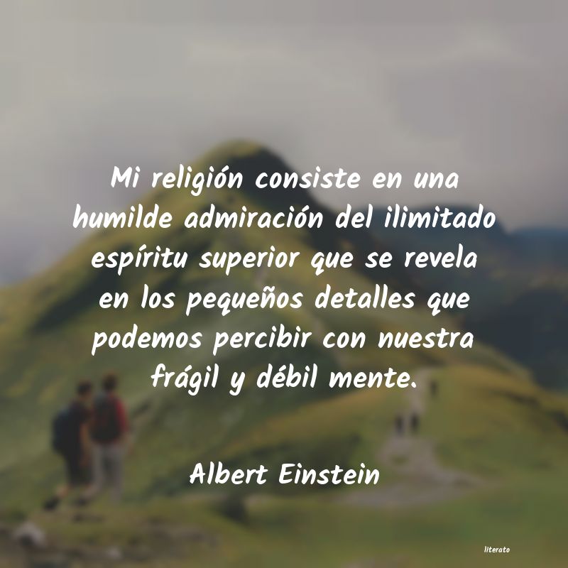 frases de Albert Einstein