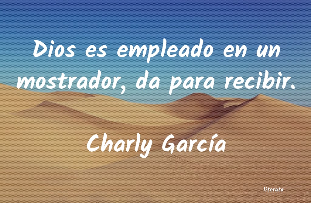 Frases de Charly García