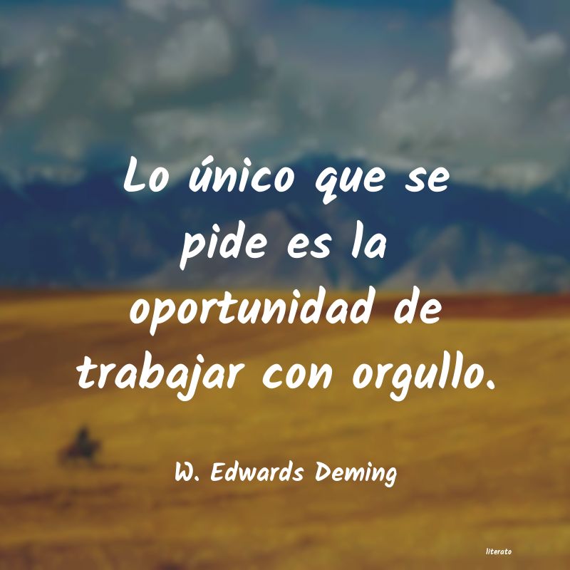 Frases de W. Edwards Deming