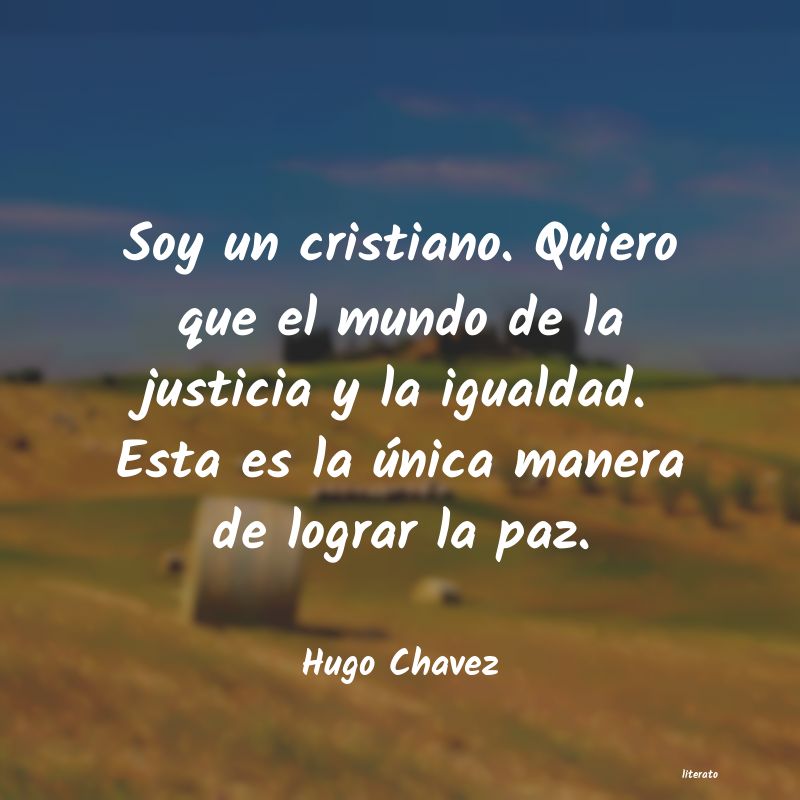 Frases de Hugo Chavez