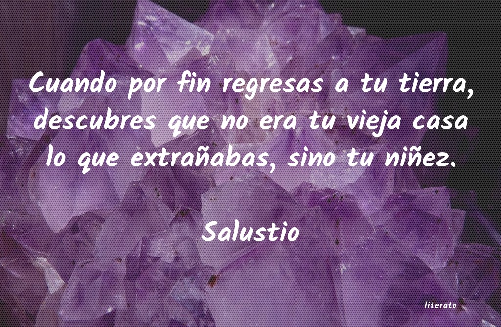 Frases de Salustio