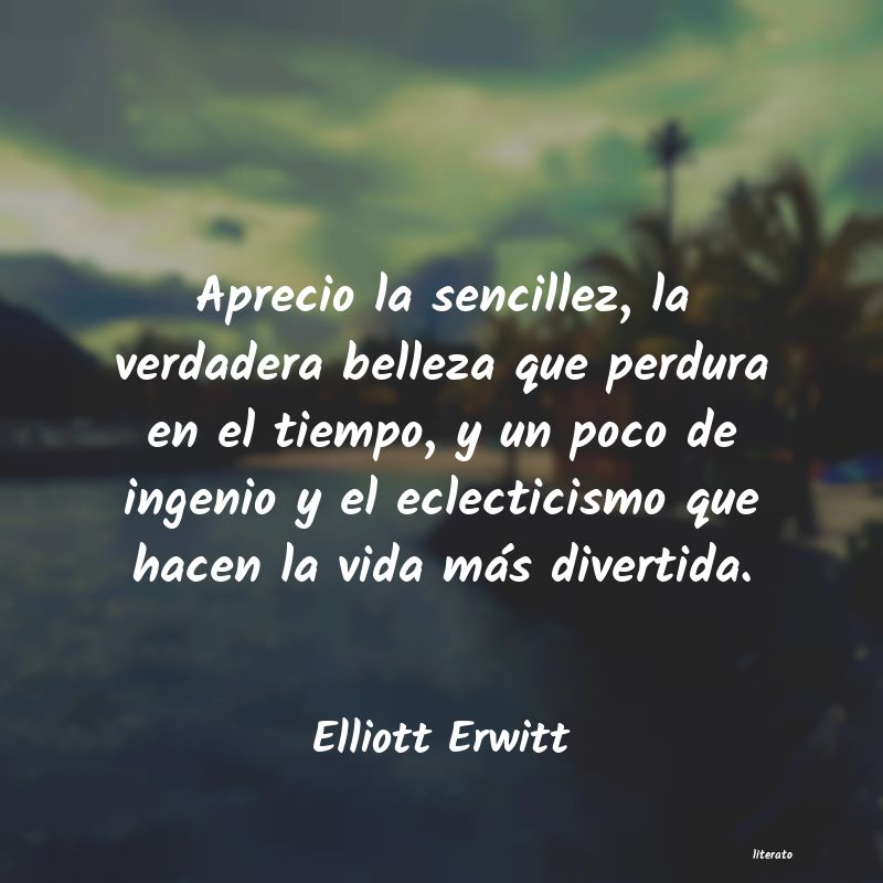 Frases de Elliott Erwitt