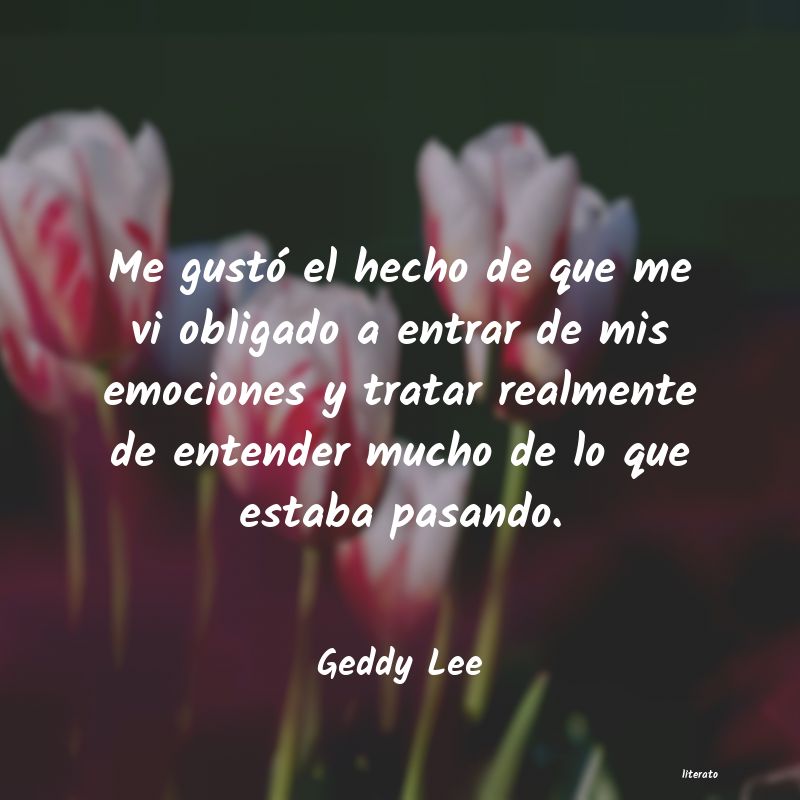 frases de Geddy Lee