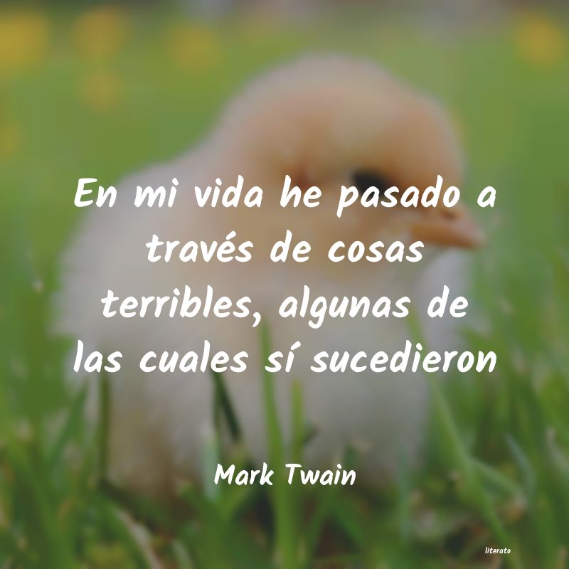 Frases de Mark Twain