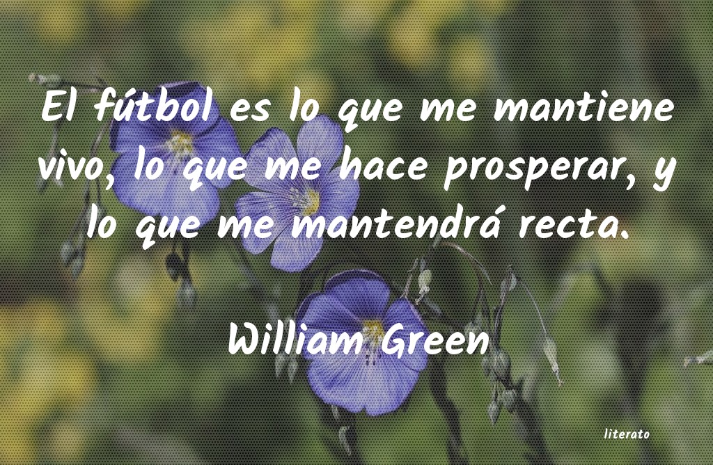 Frases de William Green