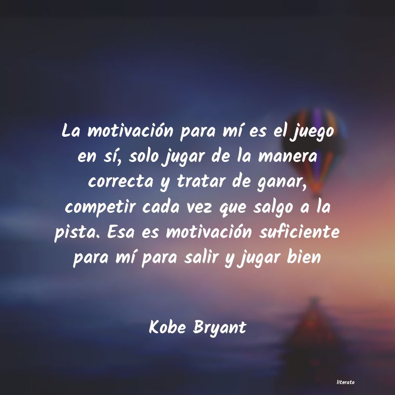 Frases de Kobe Bryant