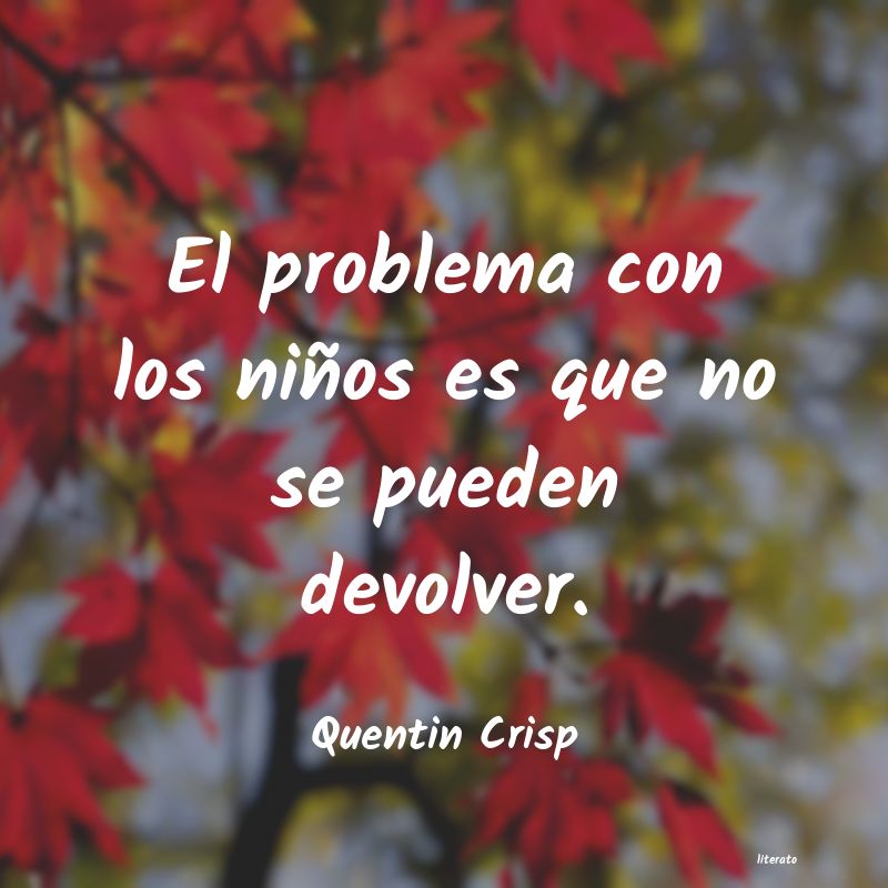 Frases de Quentin Crisp