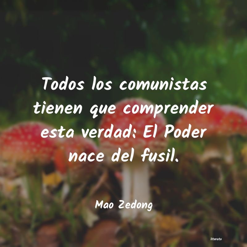 frases de Mao Zedong