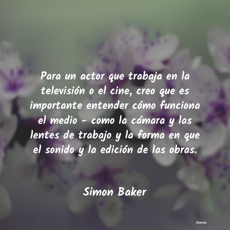 Frases de Simon Baker