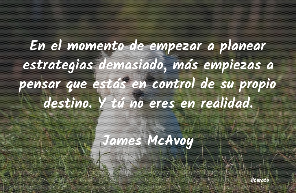 frases de James McAvoy