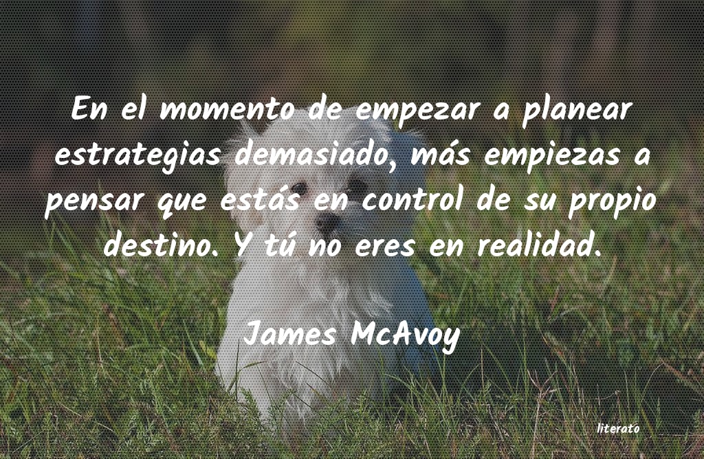 Frases de James McAvoy