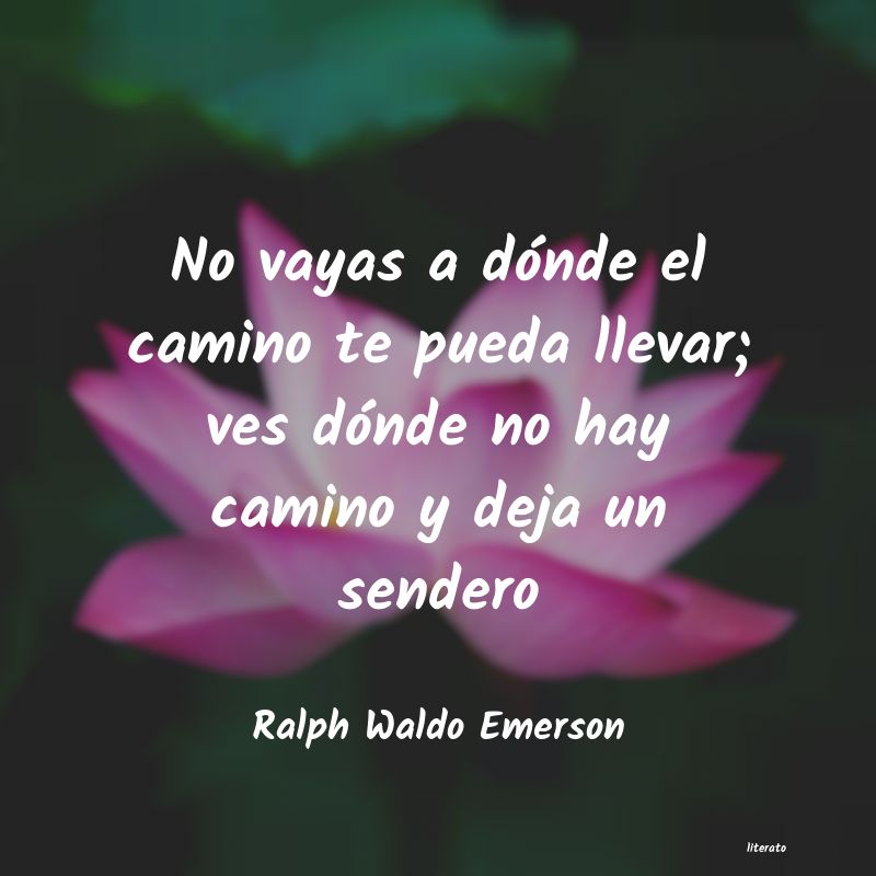 Frases de Ralph Waldo Emerson