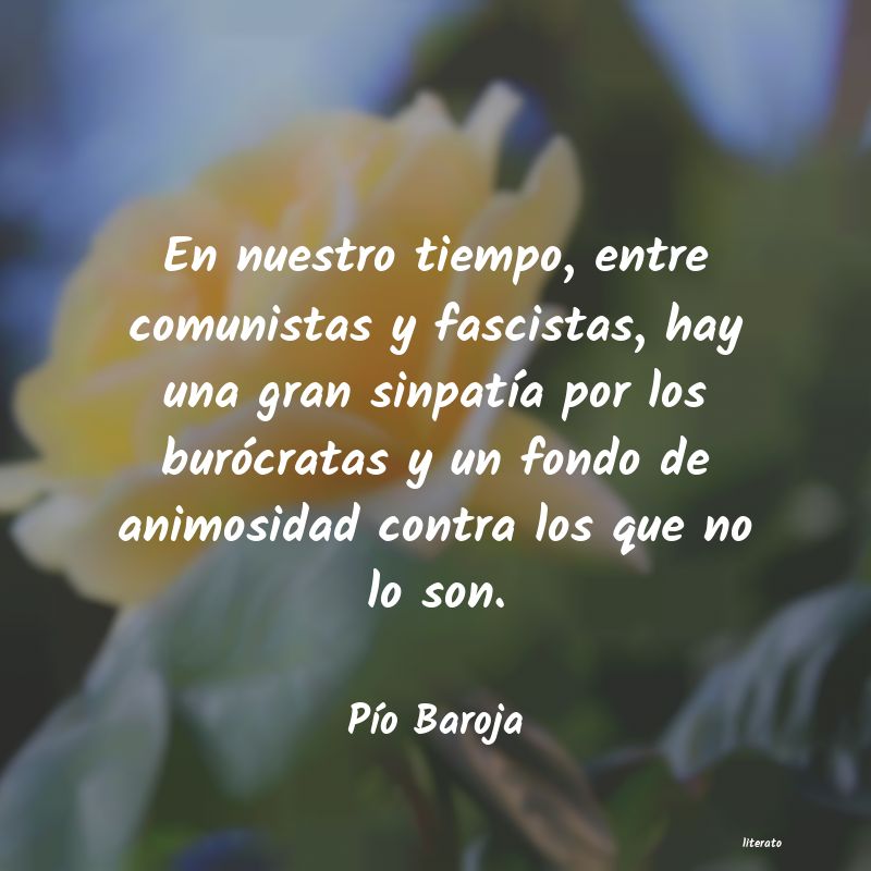 Frases de Pío Baroja