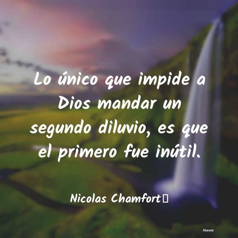 frases de Nicolas Chamfort