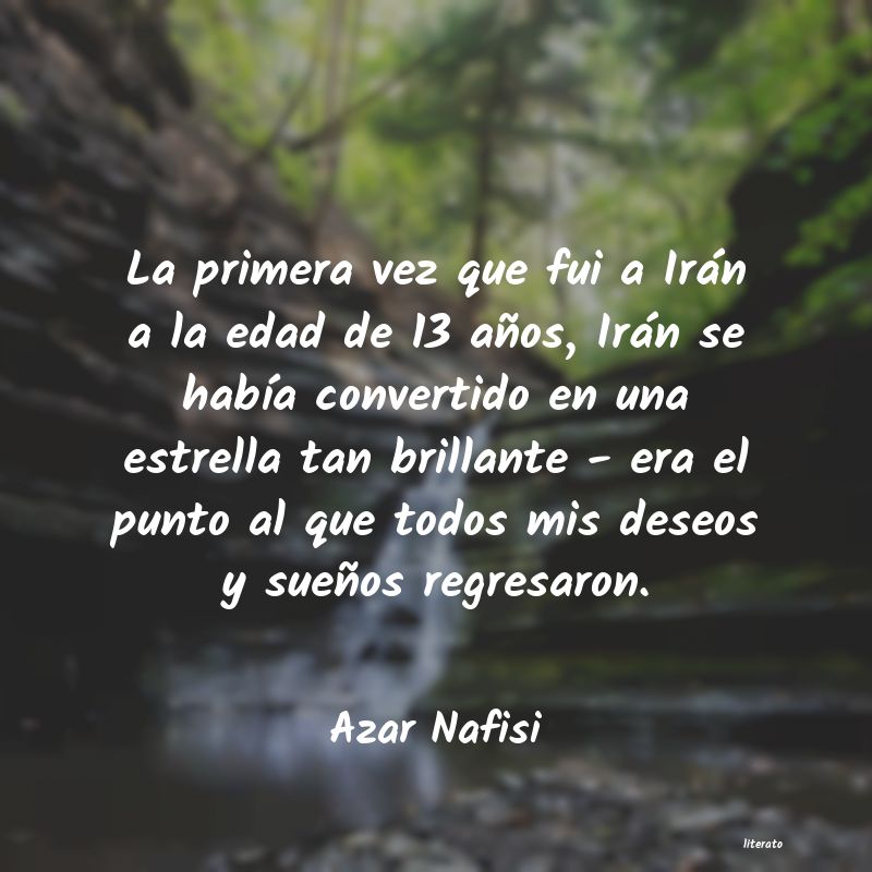 Frases de Azar Nafisi
