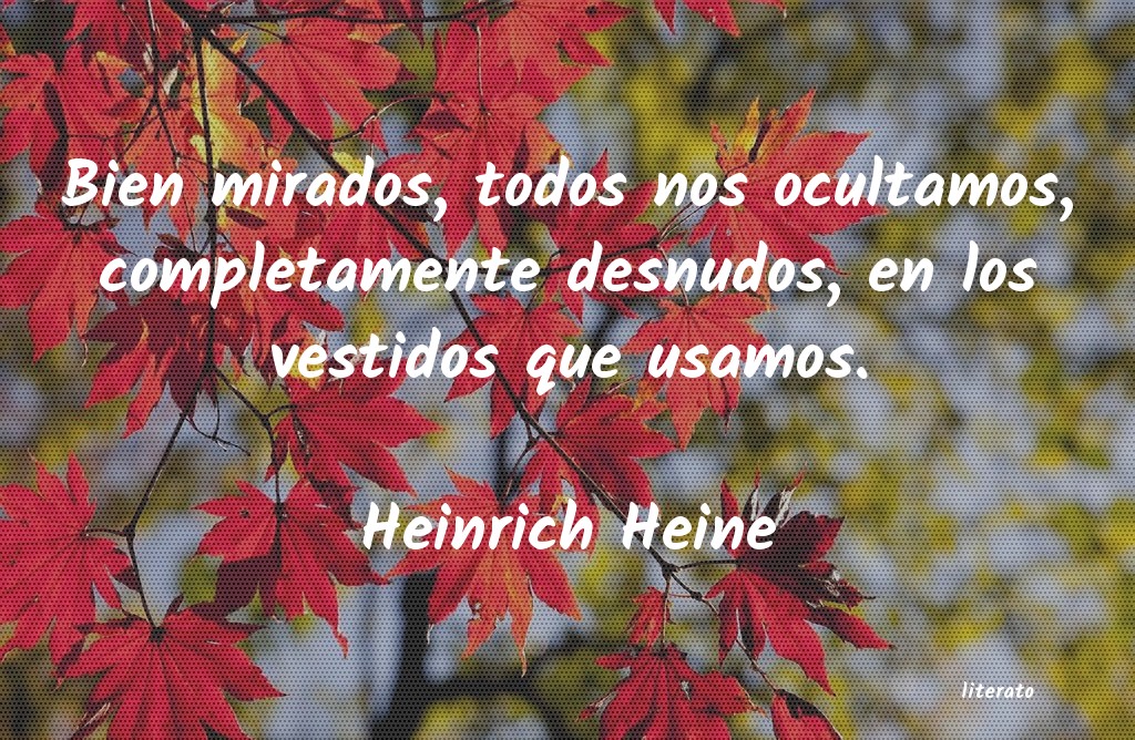 Frases de Heinrich Heine