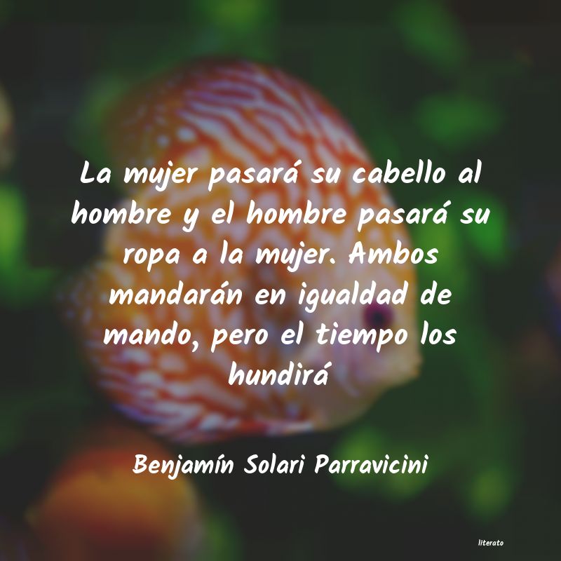 Frases de Benjamín Solari Parravicini