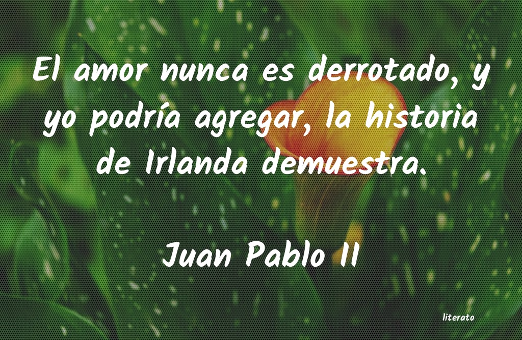 Frases de Juan Pablo II