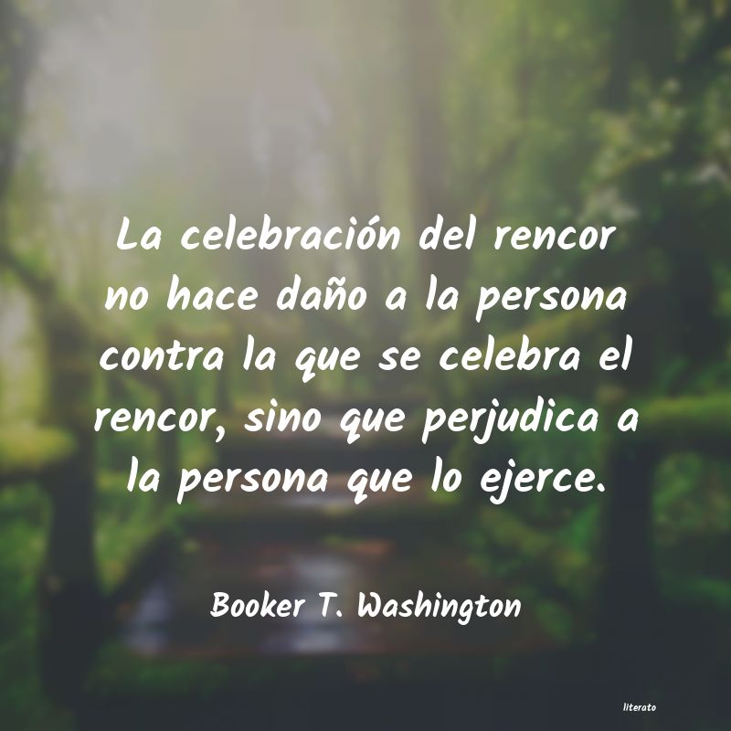 Frases de Booker T. Washington