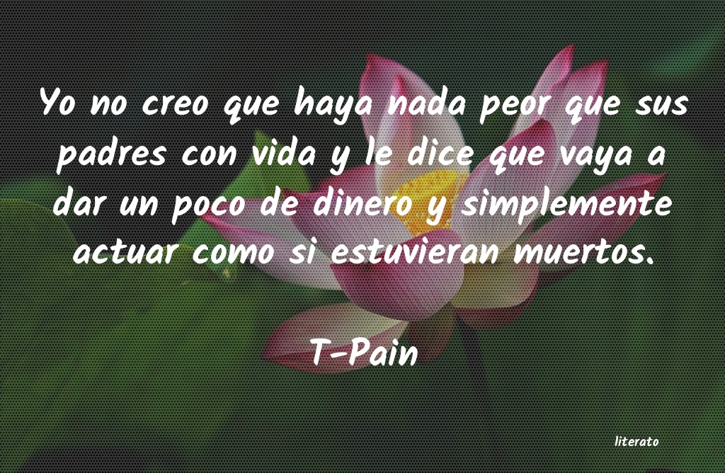 frases de T-Pain