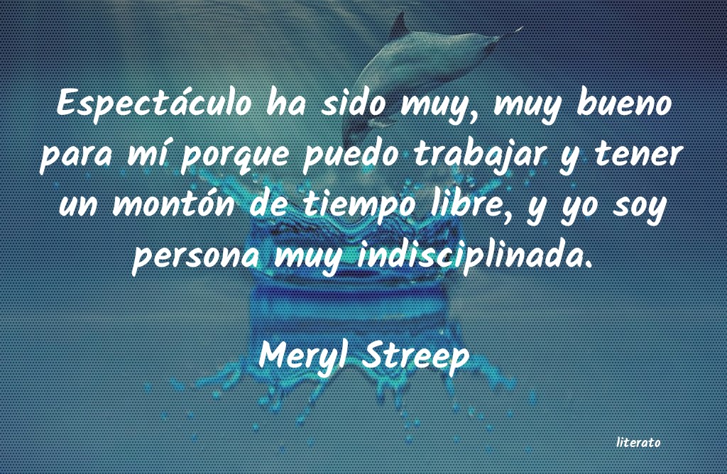 frases de Meryl Streep