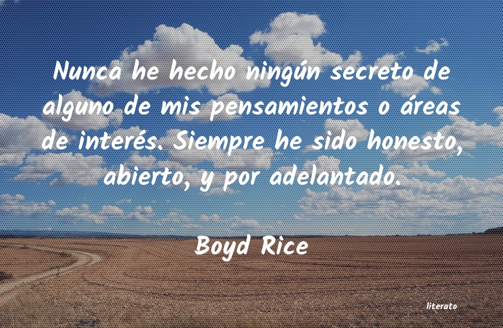 Frases de Boyd Rice