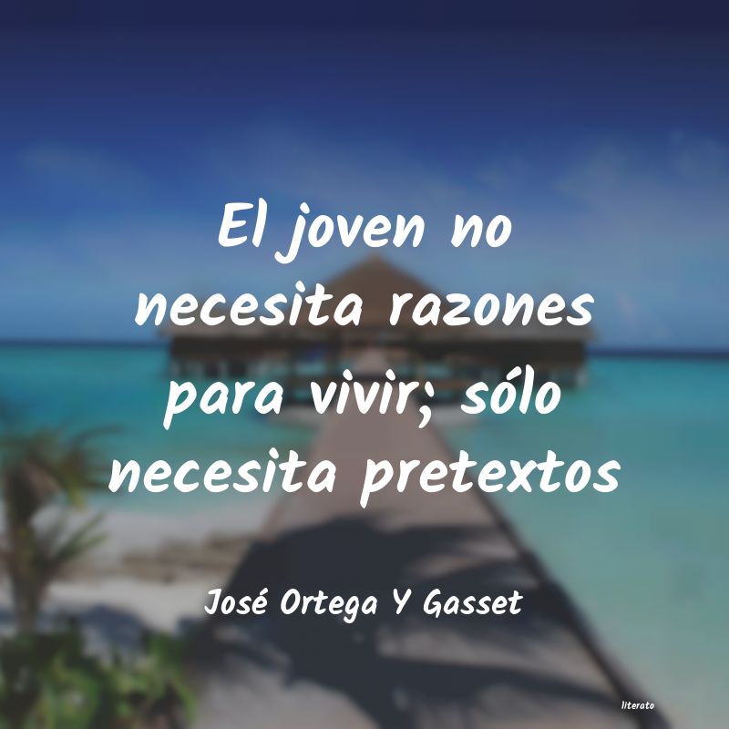 Frases de José Ortega Y Gasset