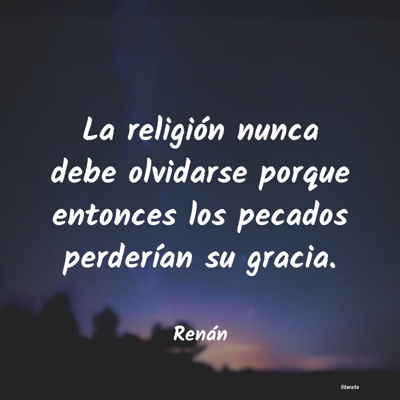 Frases de Renán