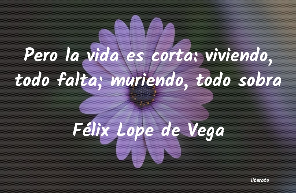 Frases de Félix Lope de Vega